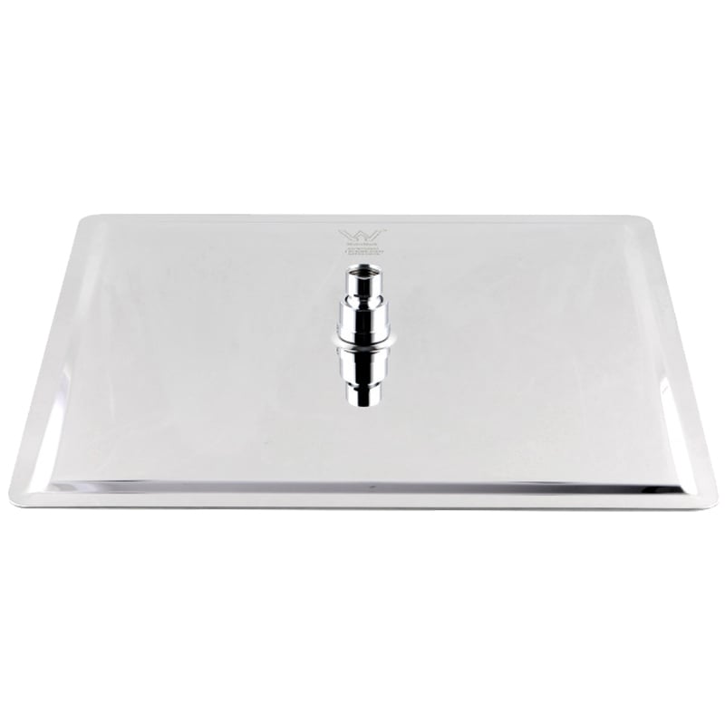 Chrome Square Superslim Stainless Steel Rainfall Shower Head