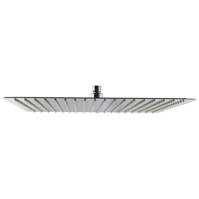 Chrome Square Superslim Stainless Steel Rainfall Shower Head