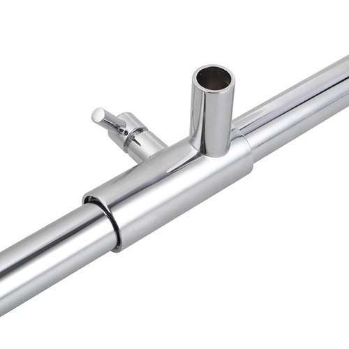 Round Twin Shower Rail