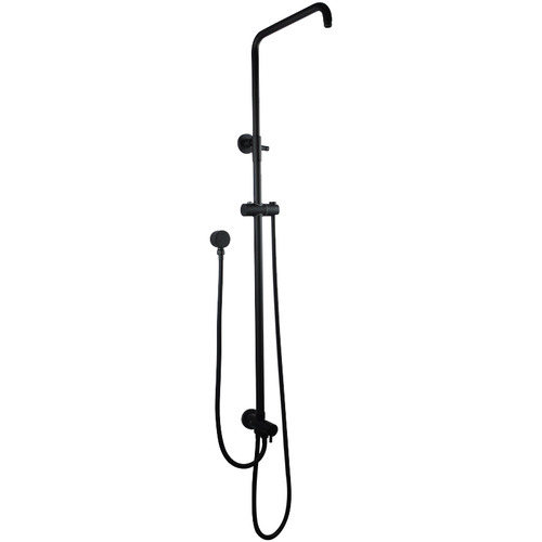 Round Twin Shower Rail