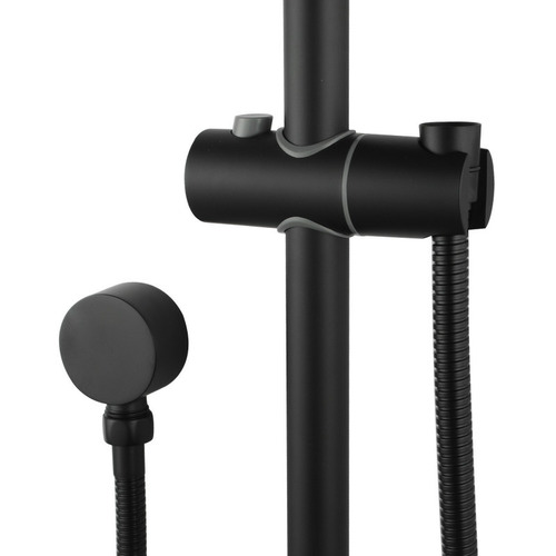 Round Twin Shower Rail