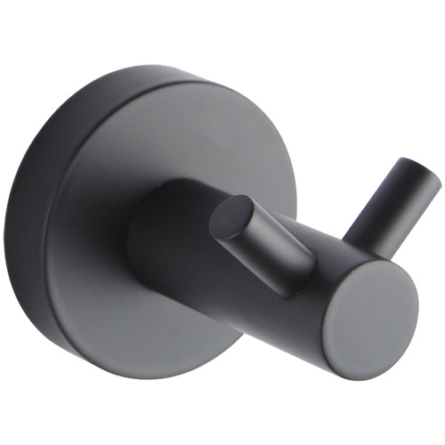 Round Euro Wall Mounted Double Robe Hook