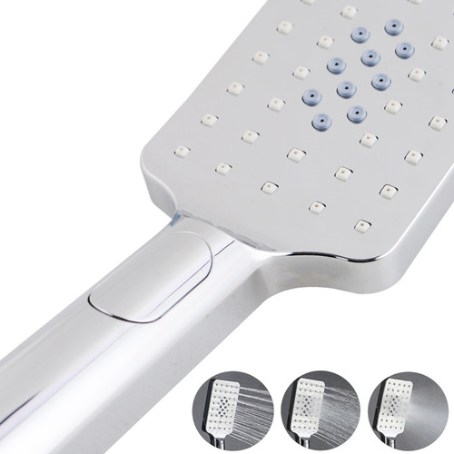 2 Piece 3 Function Hand-Held Shower Head & Hose Set