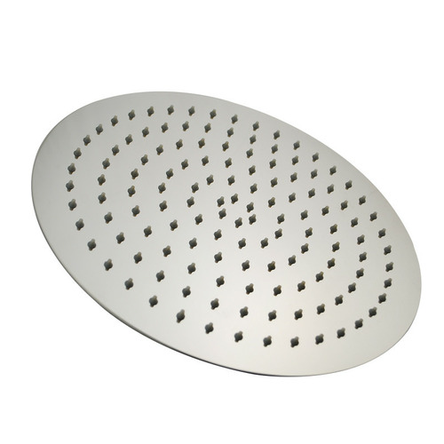 2 Piece Round Super-Slim Shower Head & Ceiling Shower Arm Set