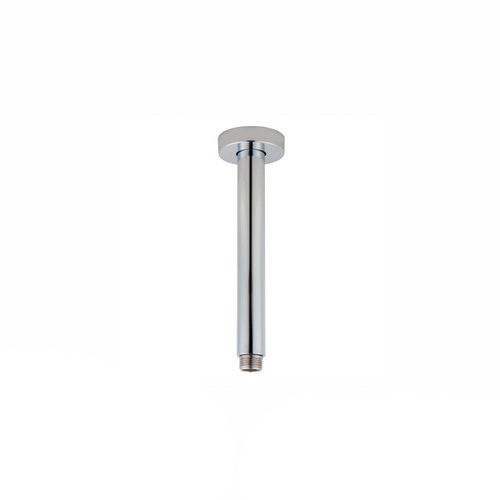2 Piece Round Super-Slim Shower Head & Ceiling Shower Arm Set