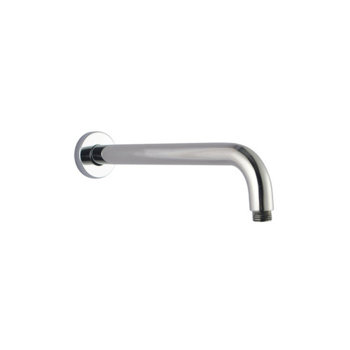 2 Piece Round Super-Slim Shower Head & Shower Arm Set