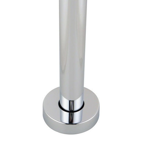 2 Piece Round Super-Slim Shower Head & Ceiling Shower Arm Set
