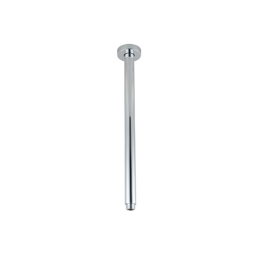 2 Piece Round Super-Slim Shower Head & Ceiling Shower Arm Set