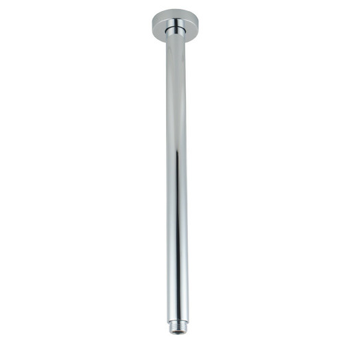 2 Piece Round Super-Slim Shower Head & Ceiling Shower Arm Set