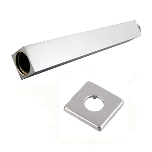 2 Piece Super-Slim Shower Head & Ceiling Shower Arm Set