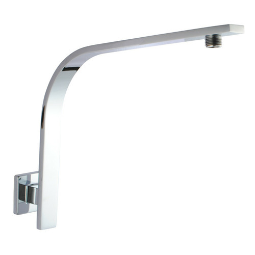 2 Piece Super-Slim Shower Head & Gooseneck Shower Arm Set