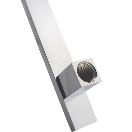 2 Piece Super-Slim Shower Head & Gooseneck Shower Arm Set