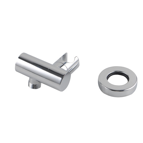 3 Piece Nero Shower Holder Wall Connector & Hose Set