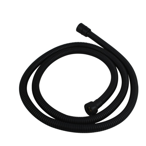 2 Piece Black Nero Shower Holder & Hose Set