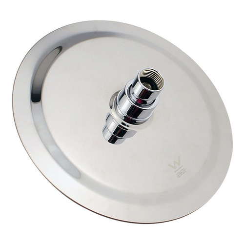 5 Piece Chrome Round Top Water Inlet Shower Set