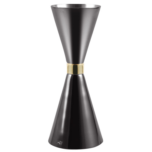 10 Piece Black Boston Stainless Steel Cocktail Shaker Set