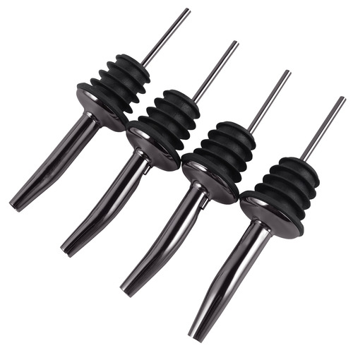 10 Piece Black Boston Stainless Steel Cocktail Shaker Set