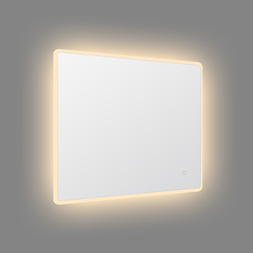 Silver Bettencourt Rectangular LED Bathroom Mirror