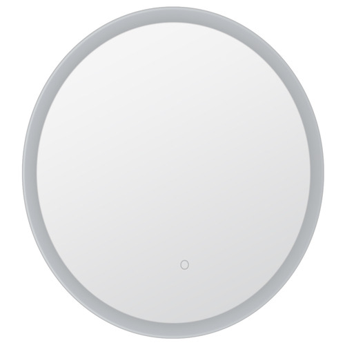 Silver Bettencourt Round LED Bathroom Mirror