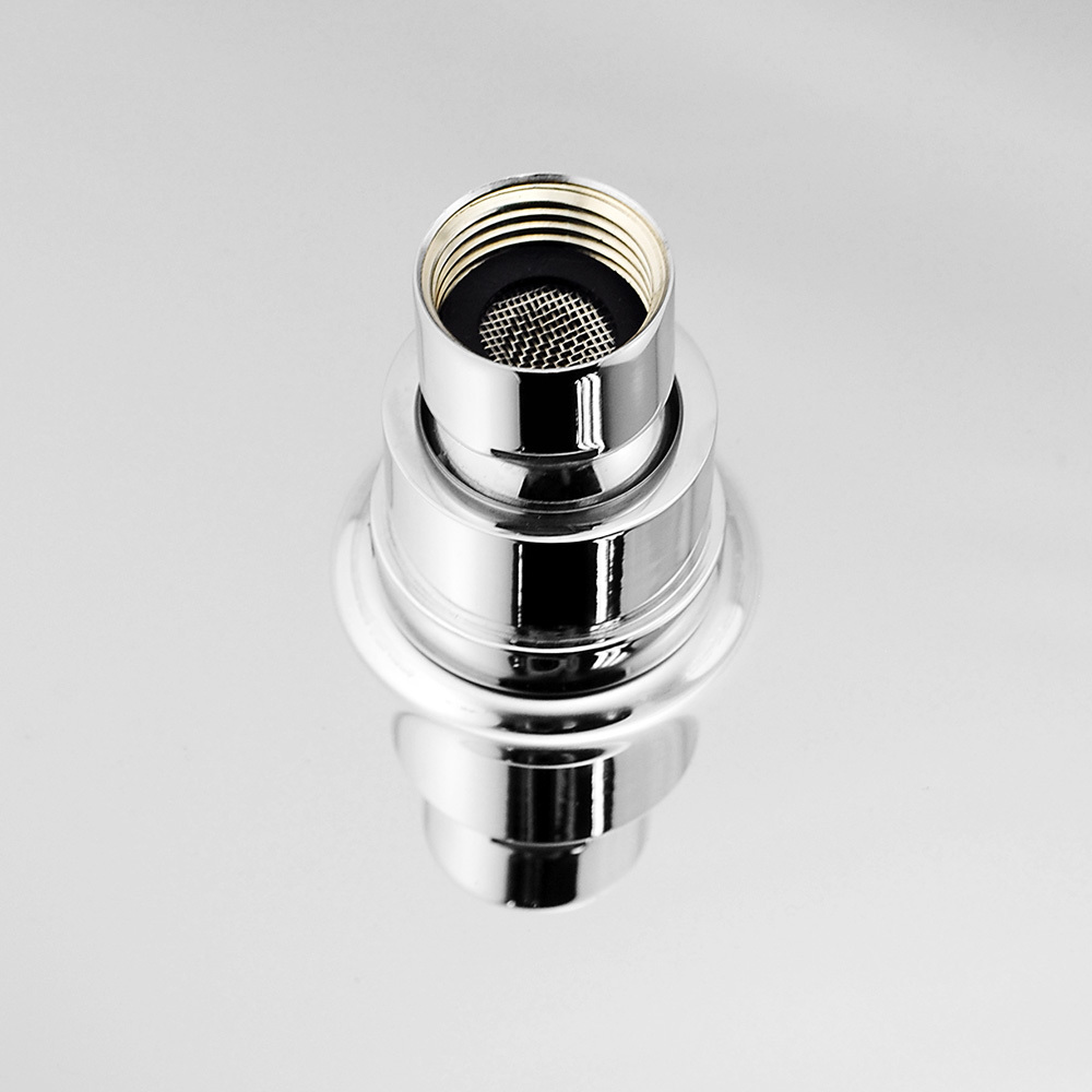 10cm Square Rain Shower Head & Elbow Wall Arm Set