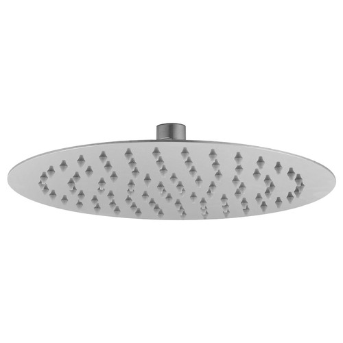 10cm Round Thin Rain Shower Head & Wall Arm Set