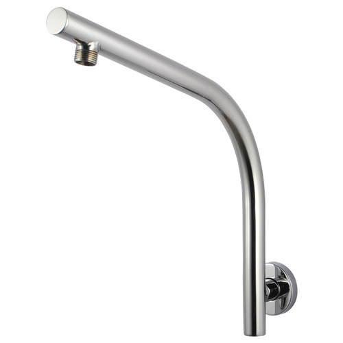 10cm Round Rain Shower Head & Gooseneck Wall Arm Set