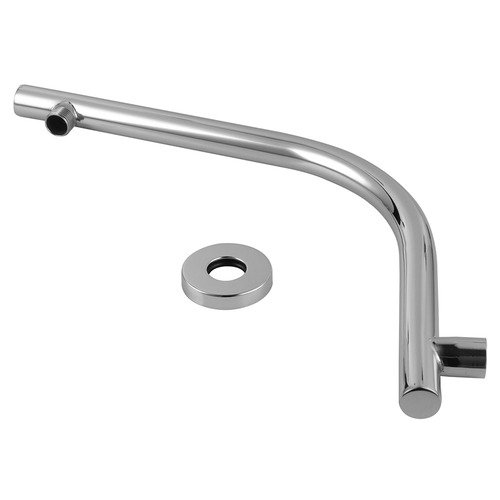 10cm Round Rain Shower Head & Gooseneck Wall Arm Set