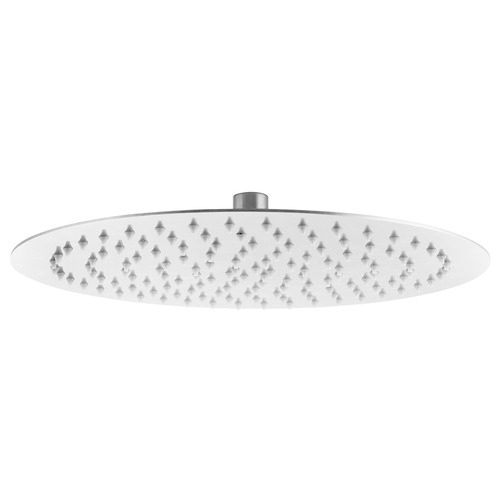 12cm Round Rain Shower Head & Gooseneck Wall Arm Set