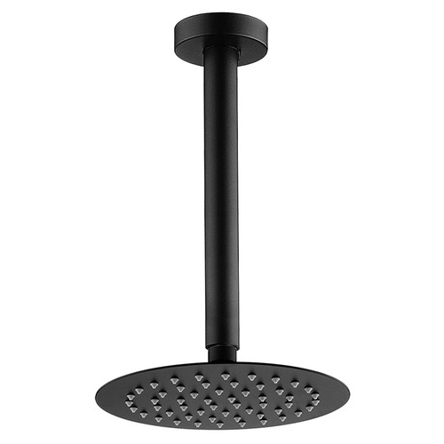 8cm Round Ultrathin Rain Shower Head & Ceiling Arm Set