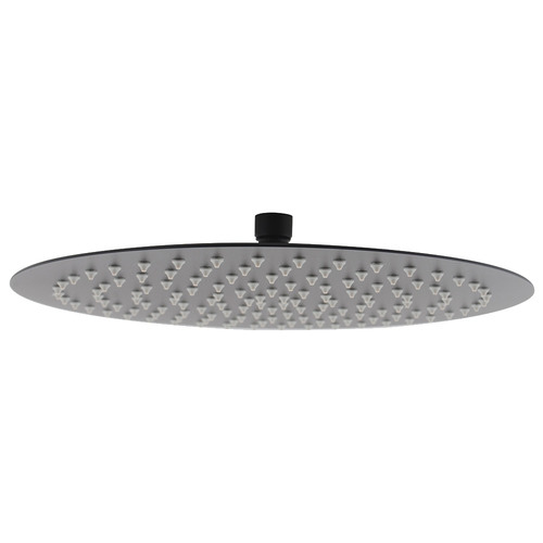 12cm Round Rain Shower Head & Gooseneck Wall Arm Set