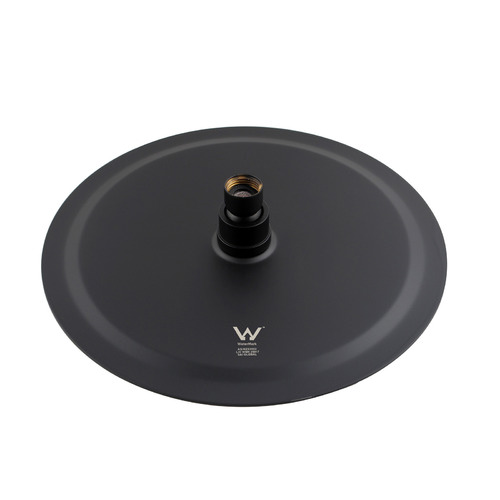 10cm Round Rain Shower Head & Gooseneck Wall Arm Set