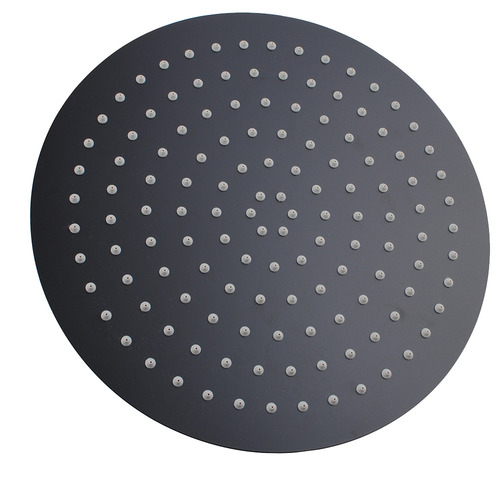 12cm Round Rain Shower Head & Gooseneck Wall Arm Set
