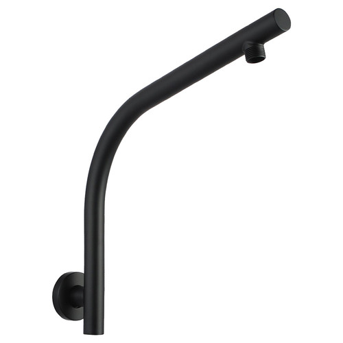 10cm Round Rain Shower Head & Gooseneck Wall Arm Set