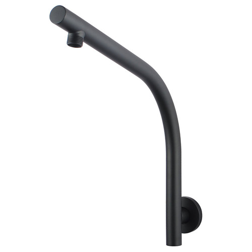 10cm Round Rain Shower Head & Gooseneck Wall Arm Set