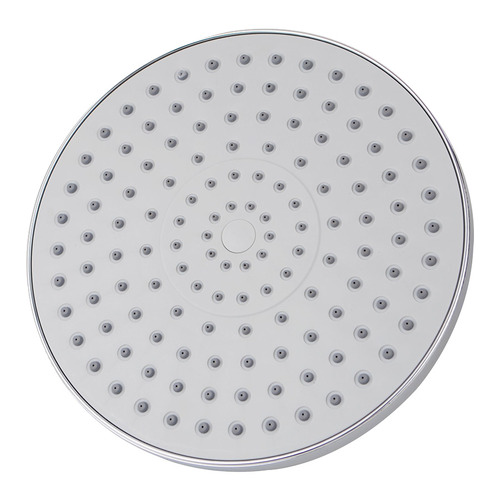 8cm Round Rain Shower Head & Gooseneck Wall Arm Set
