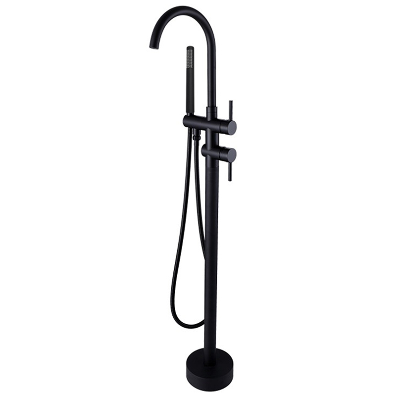 2 Piece Hand-Held Shower Head & Bath Mixer Tap Set
