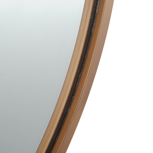 Round Stainless Steel Wall Mirror