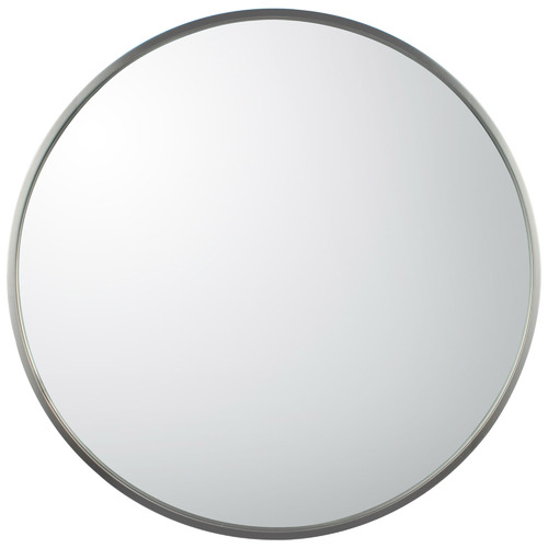 Round Stainless Steel Wall Mirror