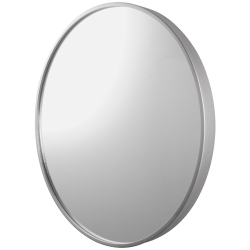 Round Stainless Steel Wall Mirror