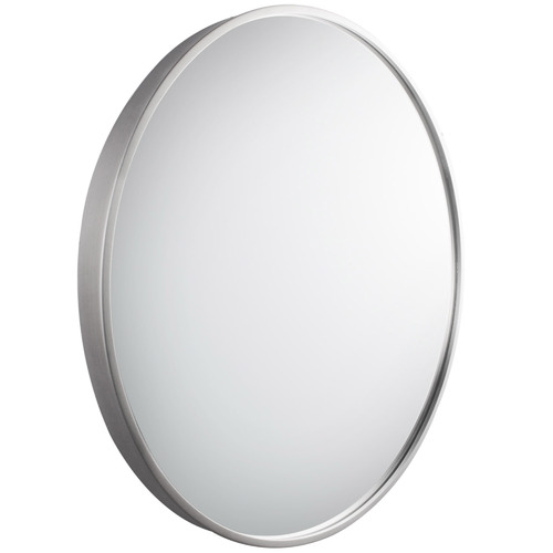 Round Stainless Steel Wall Mirror
