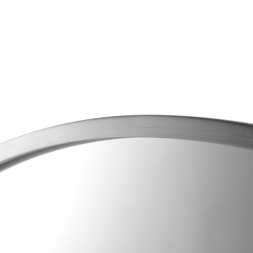 Round Stainless Steel Wall Mirror