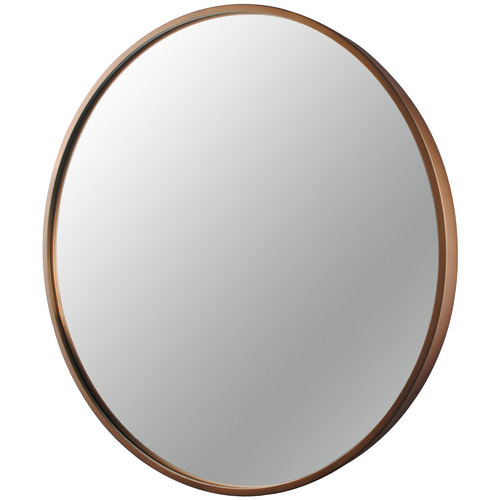 Round Stainless Steel Wall Mirror