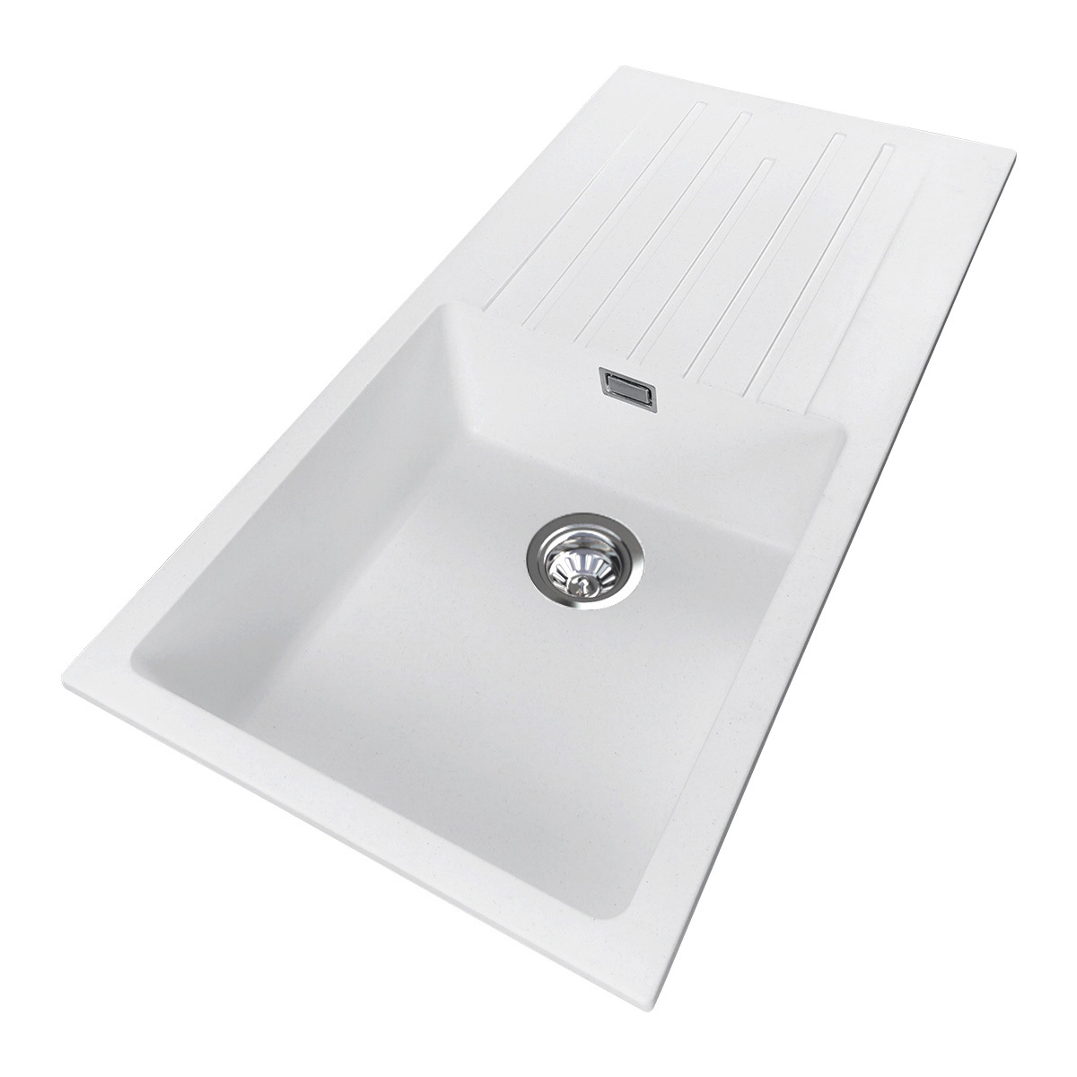 Chenal-1000mm-Single-Kitchen-Sink-with-Drainer