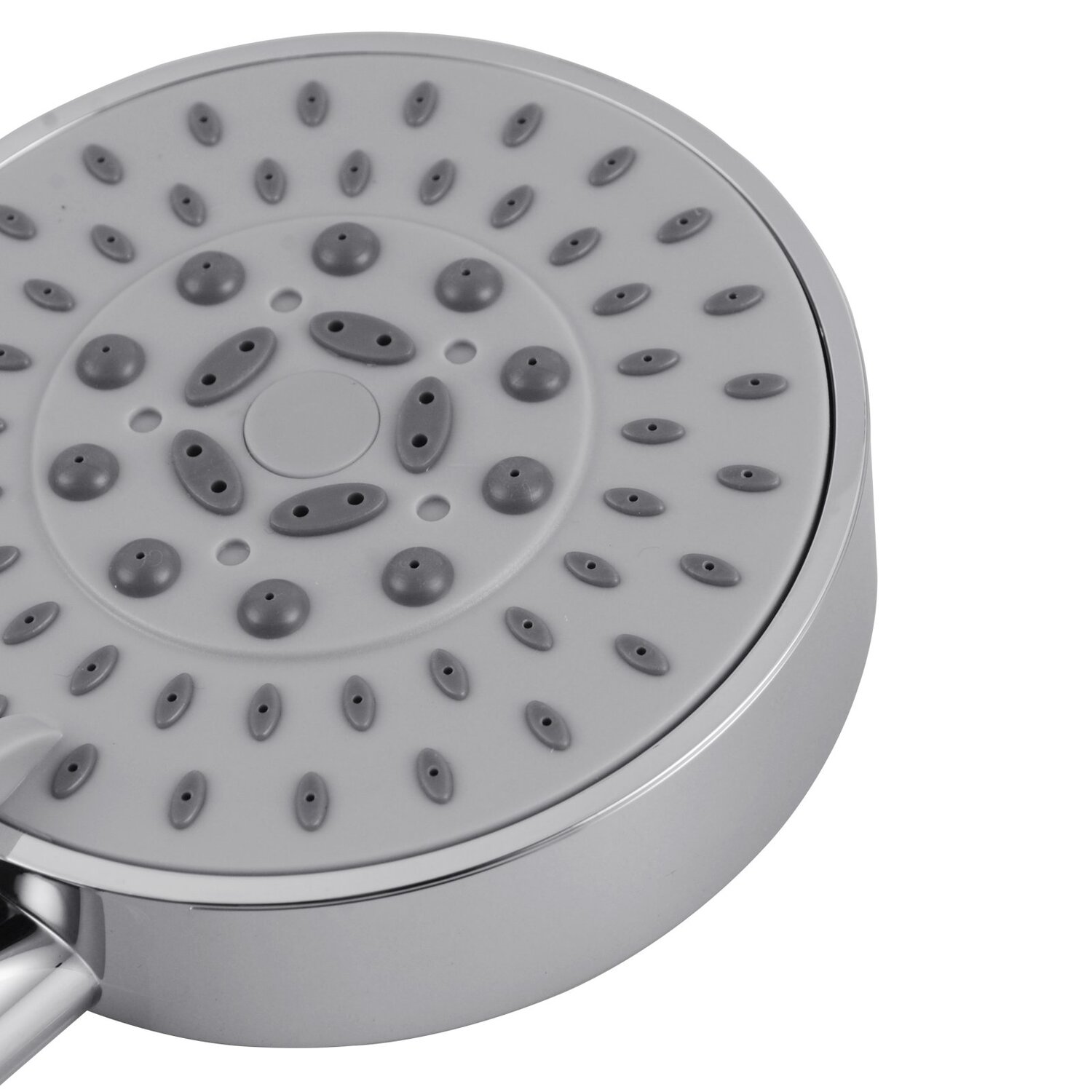 Chrome Round Euro Shower Station Set