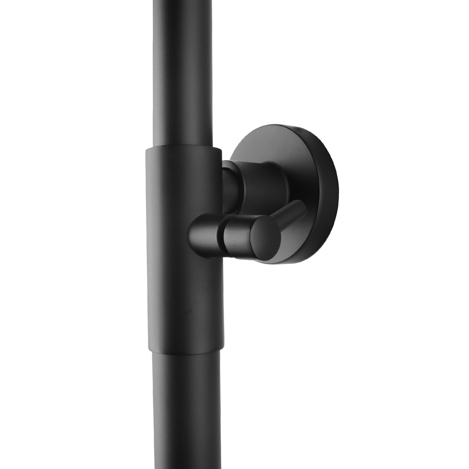 7 Piece Round Finn Thin Shower Set