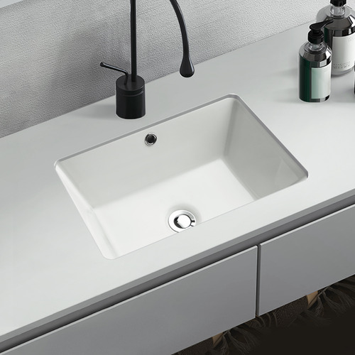 Cambridge Rectangular Ceramic Basin