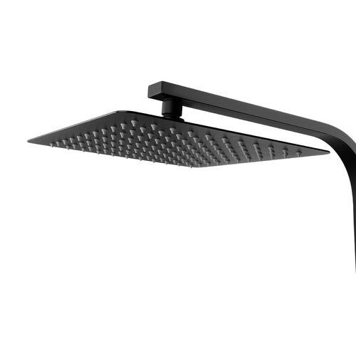 Piece Black Irwin Shower Set