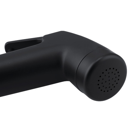 3 Piece Black Toilet Bidet Set