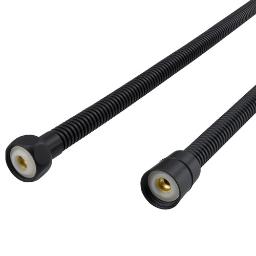 2 Piece Black Toilet Bidet & Hose Set