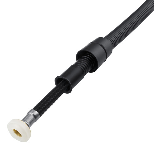 2 Piece Black Toilet Bidet & Hose Set